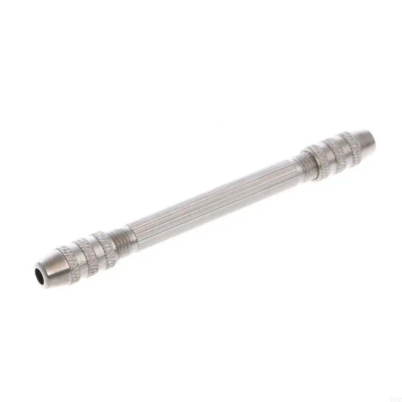 195C Double Ended Pin Vise DIY Hand Drill Pin Vise Resin Drill Tools with Collet Drill Jewelry Making Tools for DIY Hairpin