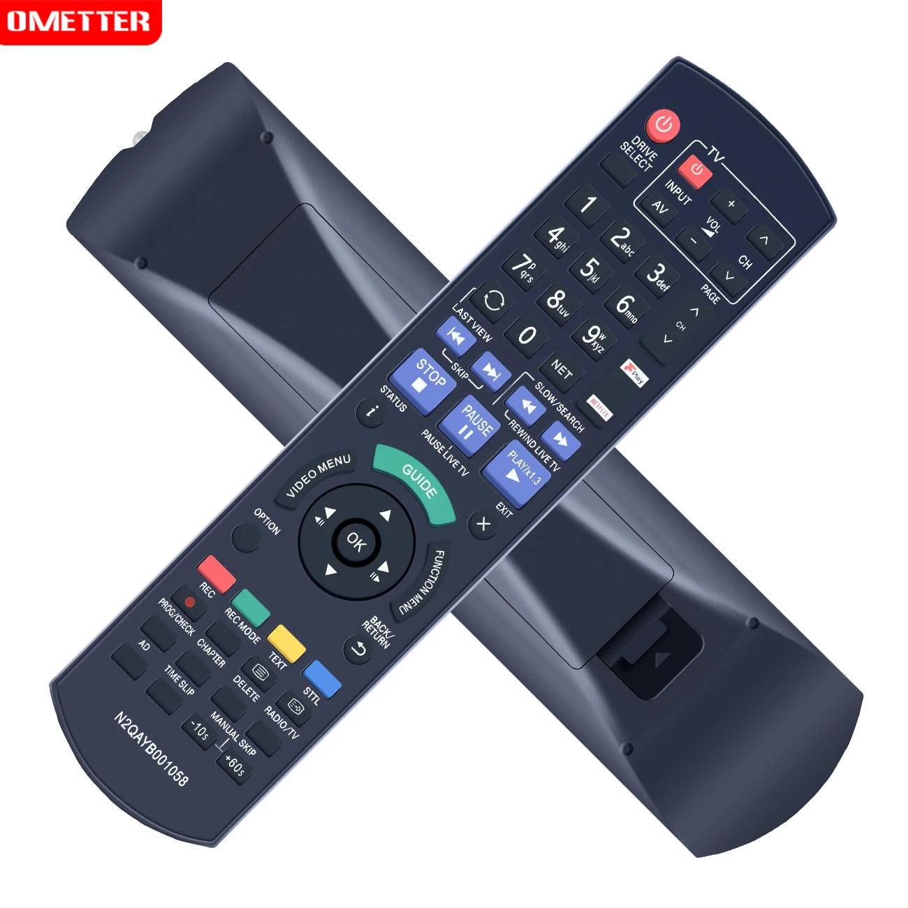 N2QAYB001058 Remote Control for Panasonic N2QAYB000780 N2QAYB000986 N2QAYB000914 dmr-bct835 | dmr-bct835eg N2QAYB000644