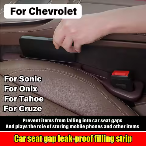 Car Seat Gap Leak-proof Storage Filler Strip For Chevrolet Sonic Onix Cruze Sedan Hatchback Tahoe LS LT Premier SUV Accessories