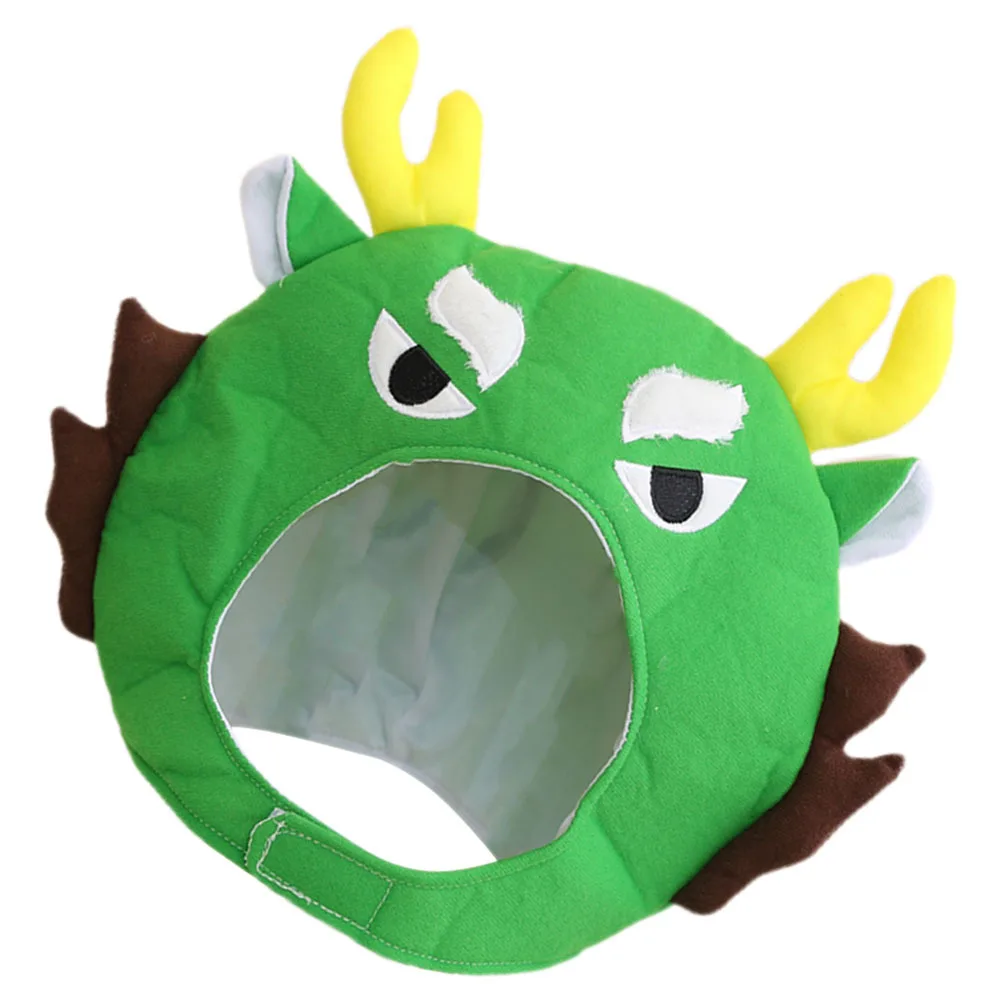 

Dragon Head Hat for Party Costume Performance Creative Chinese Festival Decorative Headgear Selfie Prop Cosplay Accessory