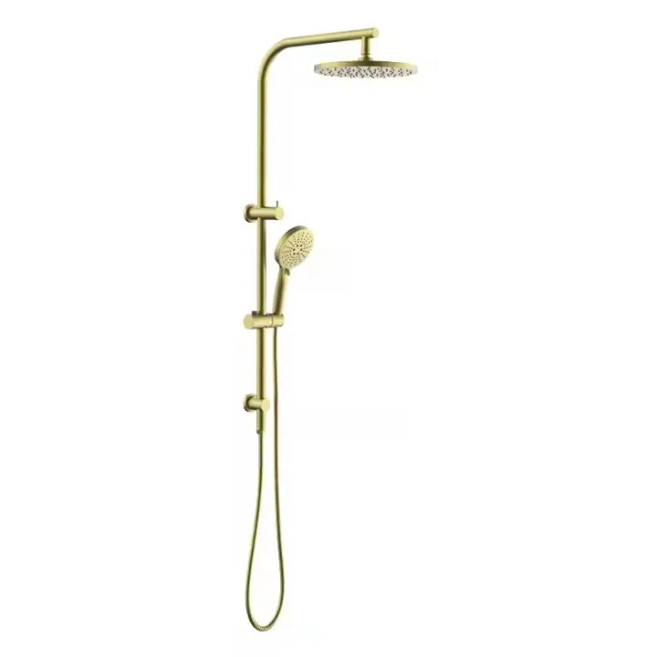 

Смеситель для душа с водяными знаками, австралийский стандарт, настенный душевой набор для ванной комнаты, матовое золото