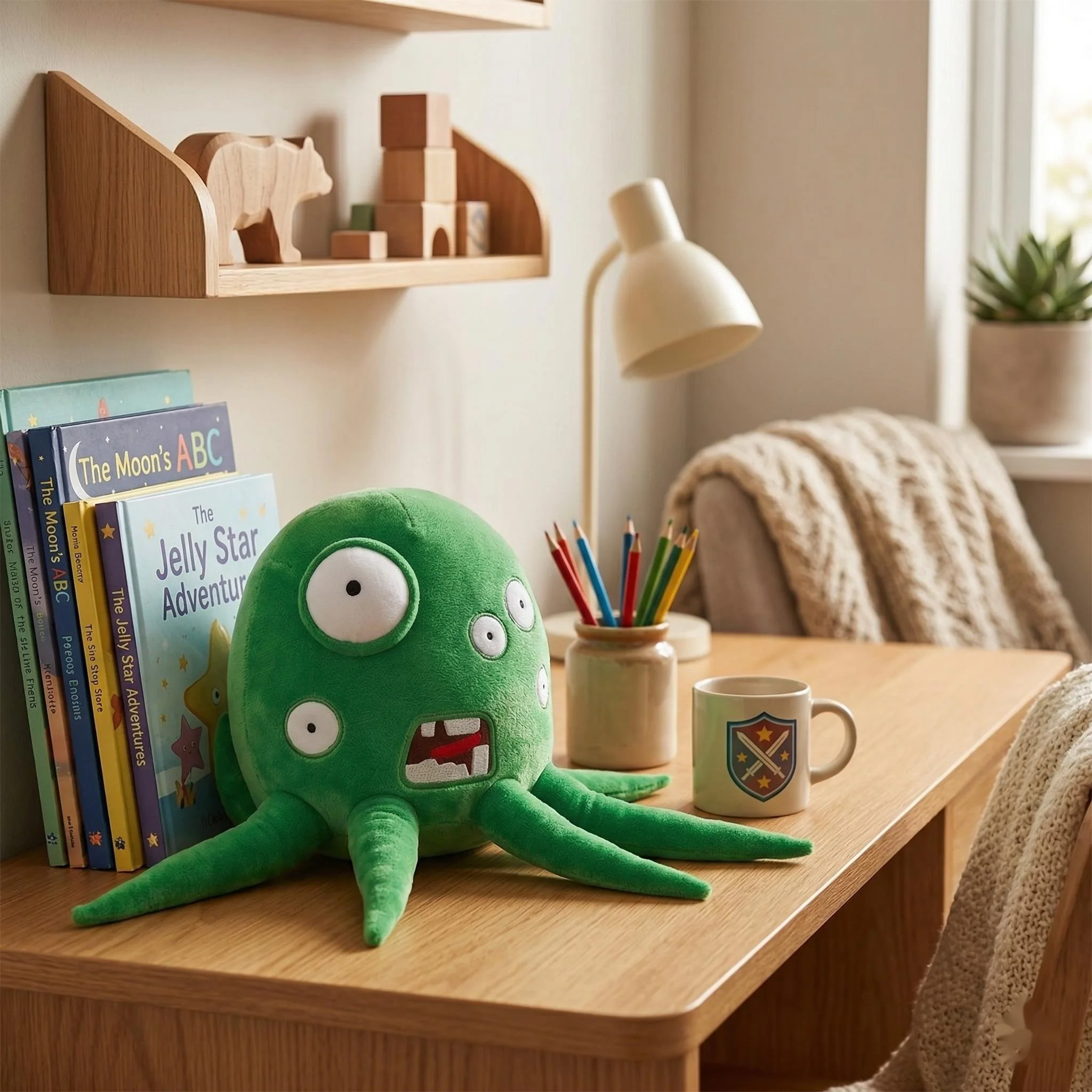 

Cute Jelly Character Plush Toy Soft Squishy Bear Doll Stuffed Animal For Kids Teens Game Fans Room Home Decor Birthday Gift