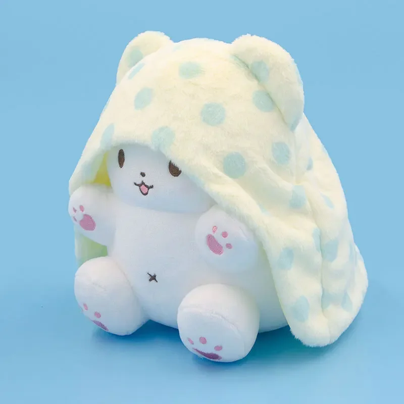 Kawaii Sanrio muslimex coperta orso peluche bambola giocattoli Sanrio Marumofubiyori farcito cuscino giocattoli peluche ciondolo regali per ragazza