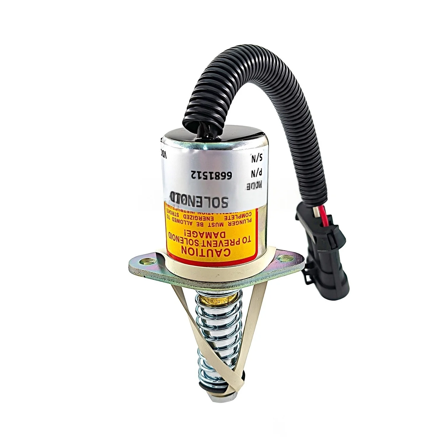 

6681512 Электромагнитный клапан переключателя отключения двигателя для мини-погрузчиков Bobcat S70/100/130/160/180/200