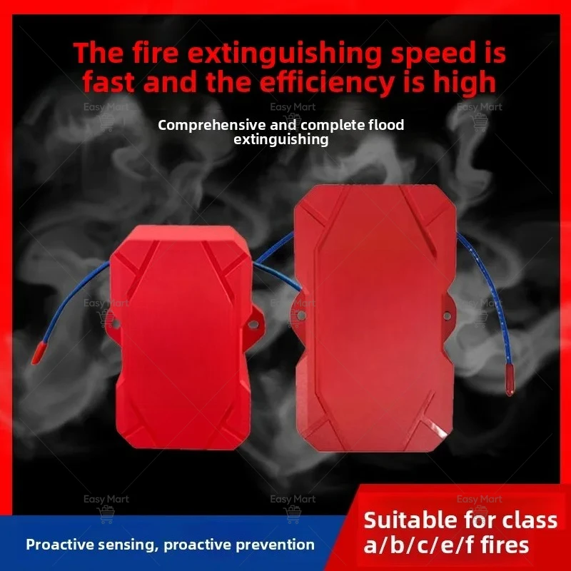 Fire extinguishing sticker device Home power distribution energy storage cabinet Vehicle heat automatic fire extinguishing