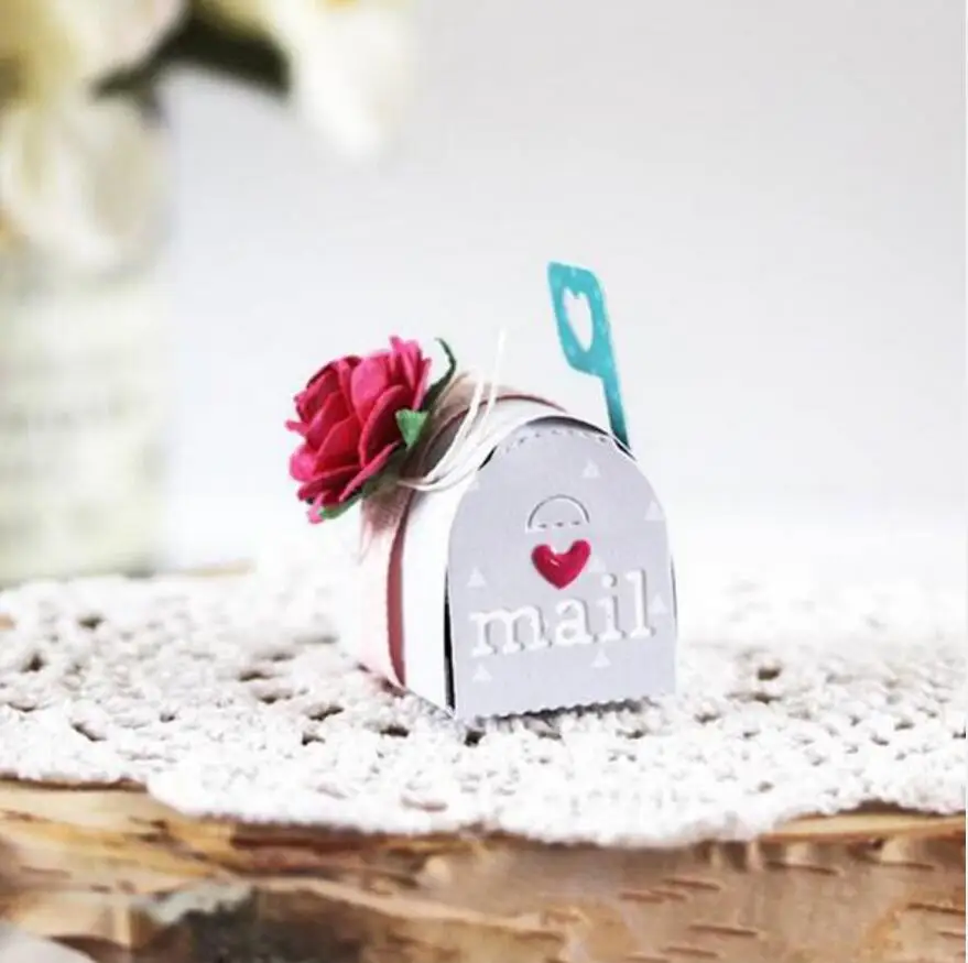 Stereo Mailbox Metal Die Cutting for Scrapbooking Card Making Dies Cut Templates Blade Punch Stencils image 5
