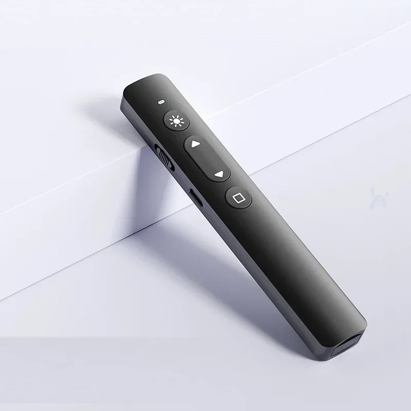 

ZLRLMHY USB Wireless Presentation Clicker,Office Teaching Projector,PPT Presenter,Remote Control Pen,Rechargeable PowerPoint Pen