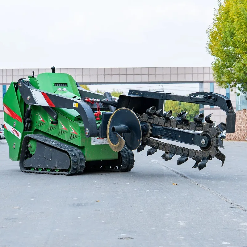 Factory Direct Sale Mini Skid Steer Loader Multi-purpose Attachments For One Machine Mobile Skid Steer Loader