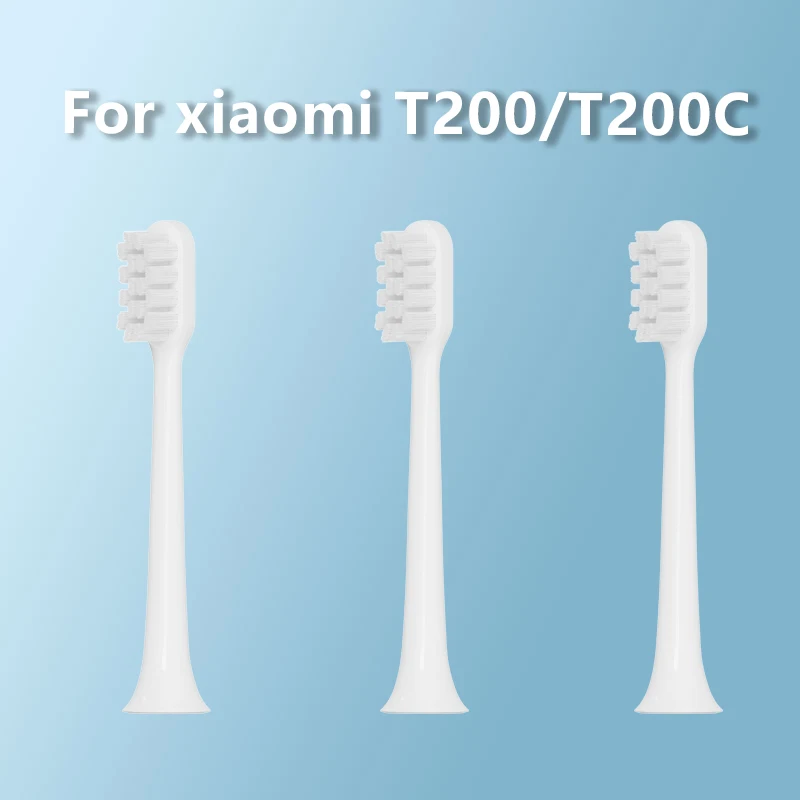 

Совместимость со сменными насадками для зубных щеток, совместимая с электрической вакуумной зубной щеткой Sonic xiaomi T200/T200C с мягкой щетиной