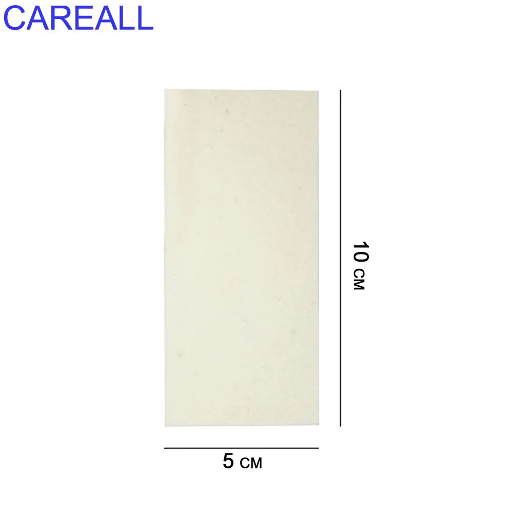 CAREALL 10pcs Spare Wool Felt Cloth for 10cm Vinyl Film Squeegee Car Wrap PPF Scraper Edge Protector Carbon Window Tint Tool