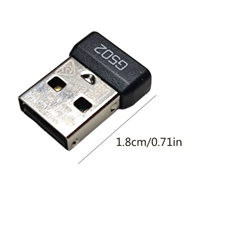 Adaptador receptor sinal usb para mouse jogos sem fio g502