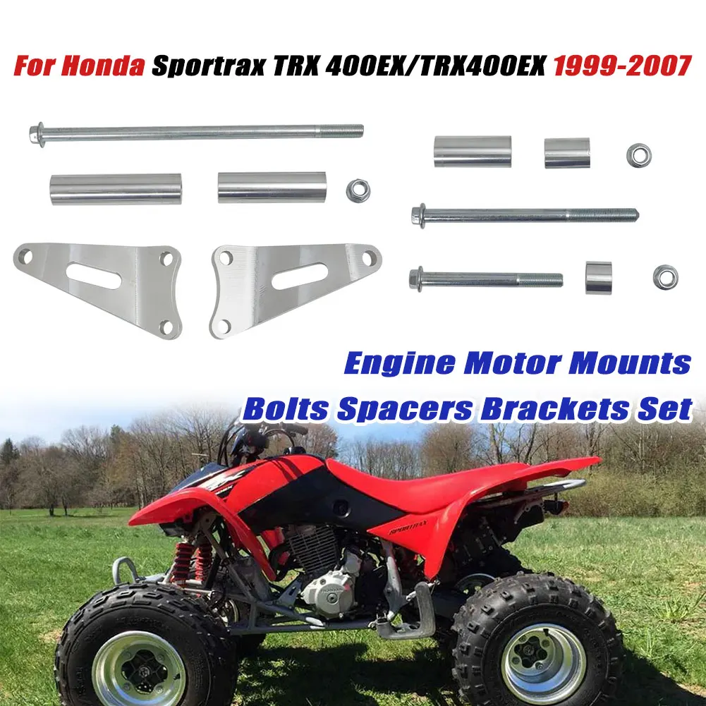 nuovo-motore-supporti-motore-bulloni-distanziatori-staffe-set-di-accessori-per-honda-sportrax-trx-400ex-trx400ex-1999-2007