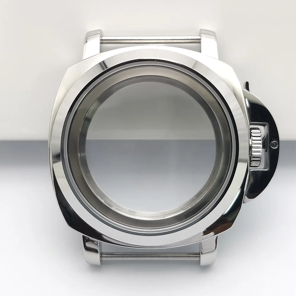 New Polished/Matte NH35 40MM Accessories Stainless Steel Fit NH35 NH36 Movement Sapphire Crystal Fit 28.5mm Dial Watch