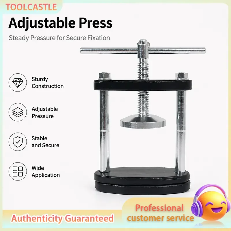 Dental Lab Manual Press Denture Flask Compress Laboratory Equipment for Acrylic Resin Processing Tool