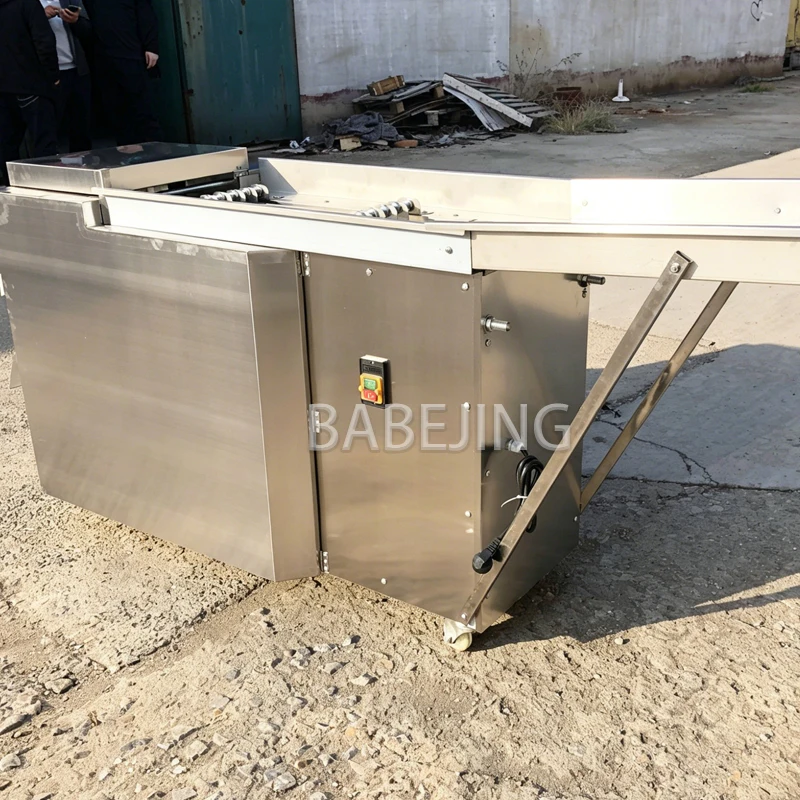 Industrial Electric Red Chili Slicer Seeder Stainless Steel Fresh Chili Cutter for Kitchen Commercial Use