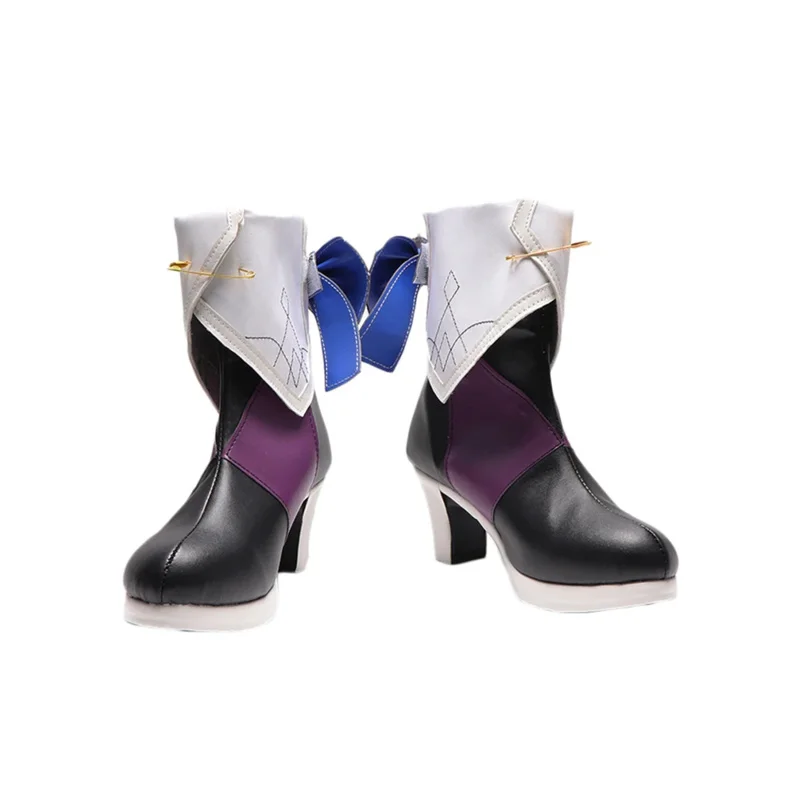 Juego Honkai Impact 3 Rail Herta zapatos botas de Cosplay accesorios de Halloween hechos por encargo
