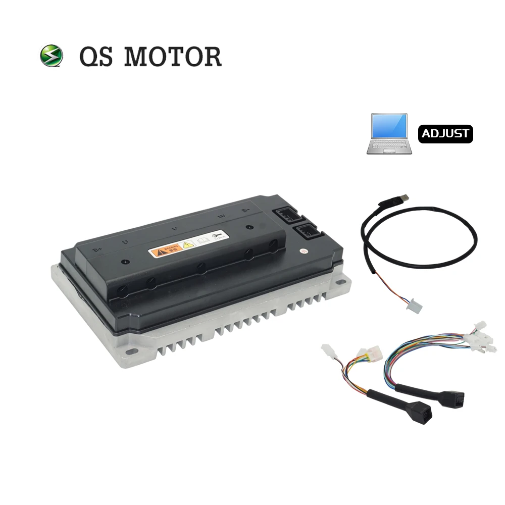 QS MOTOR QS138 3000W V3 70H Mid Drive Motor conversion Kit 72V 100KPH with Votol EM150-2SP Controller