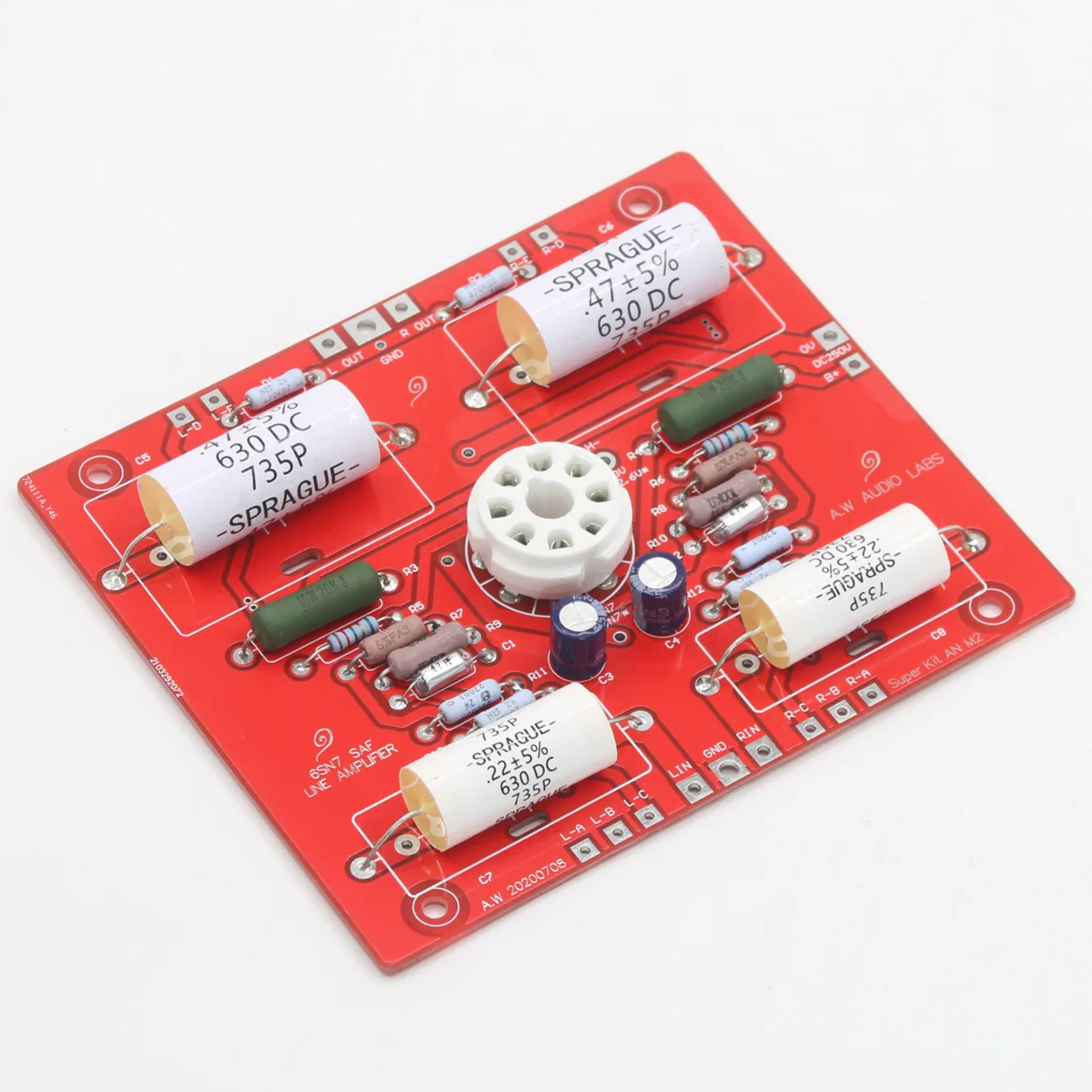 6SN7 Tube Pre-Amplifier Board DIY HiFi Home Audio Preamp Reference AudioNote M2 Circuit Kit