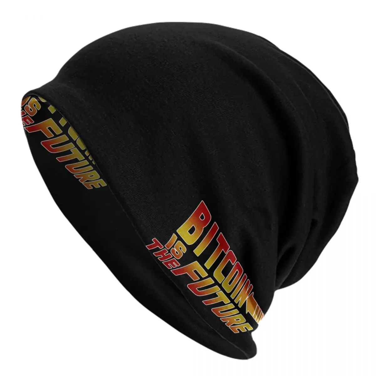 

Custom Bitcoin Is The Future Skullies Beanies Caps Cool Knitting Hat Unisex Adult BTC Crypto Currency Blockchain Bonnet Hats