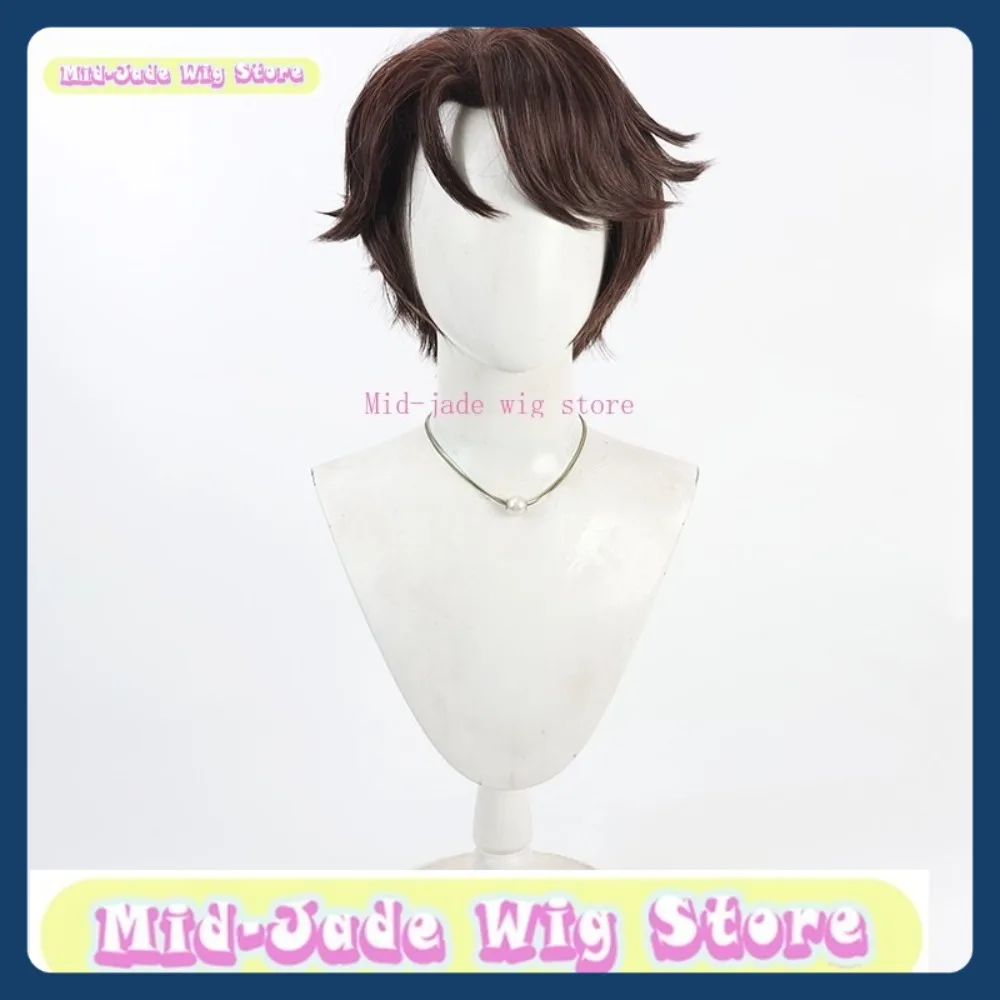 ミッドジェイドウィッグストアアイデンティティチーム預言者エリコスプレウィッグアニメゲームロールプレイング人工毛ハロウィンパーティー