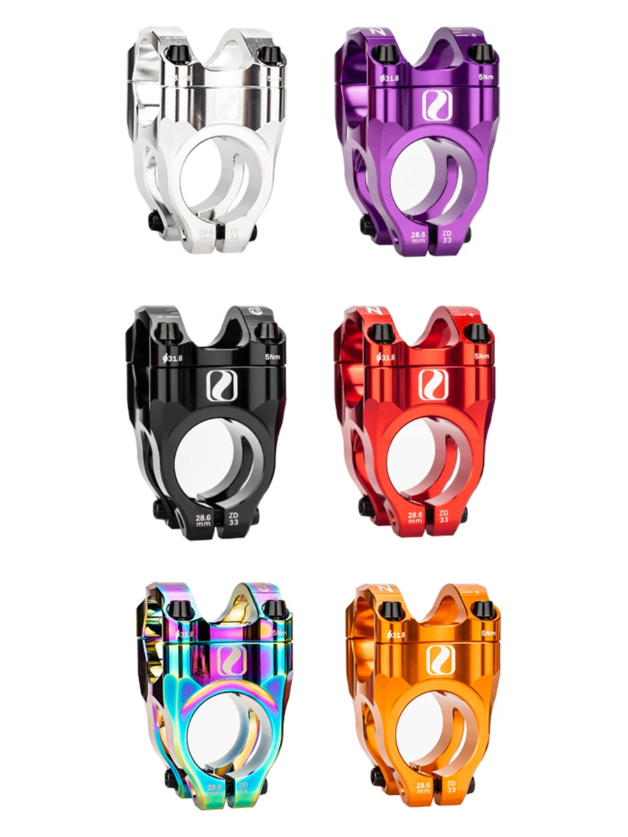 AliExpress ZTTO 33mm MTB Stem Aluminum Alloy 0 Degree High Strength Bike Steering Rod Durable AM Bicycle for 31.8 28.6mm Fork ZD33