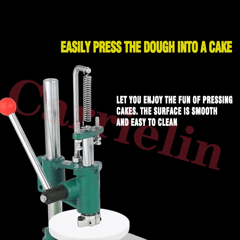 Manual Pizza Dough Press Machine Commercial Big Roller Sheeter Pastry Flattening Presser Kitchen Appliance