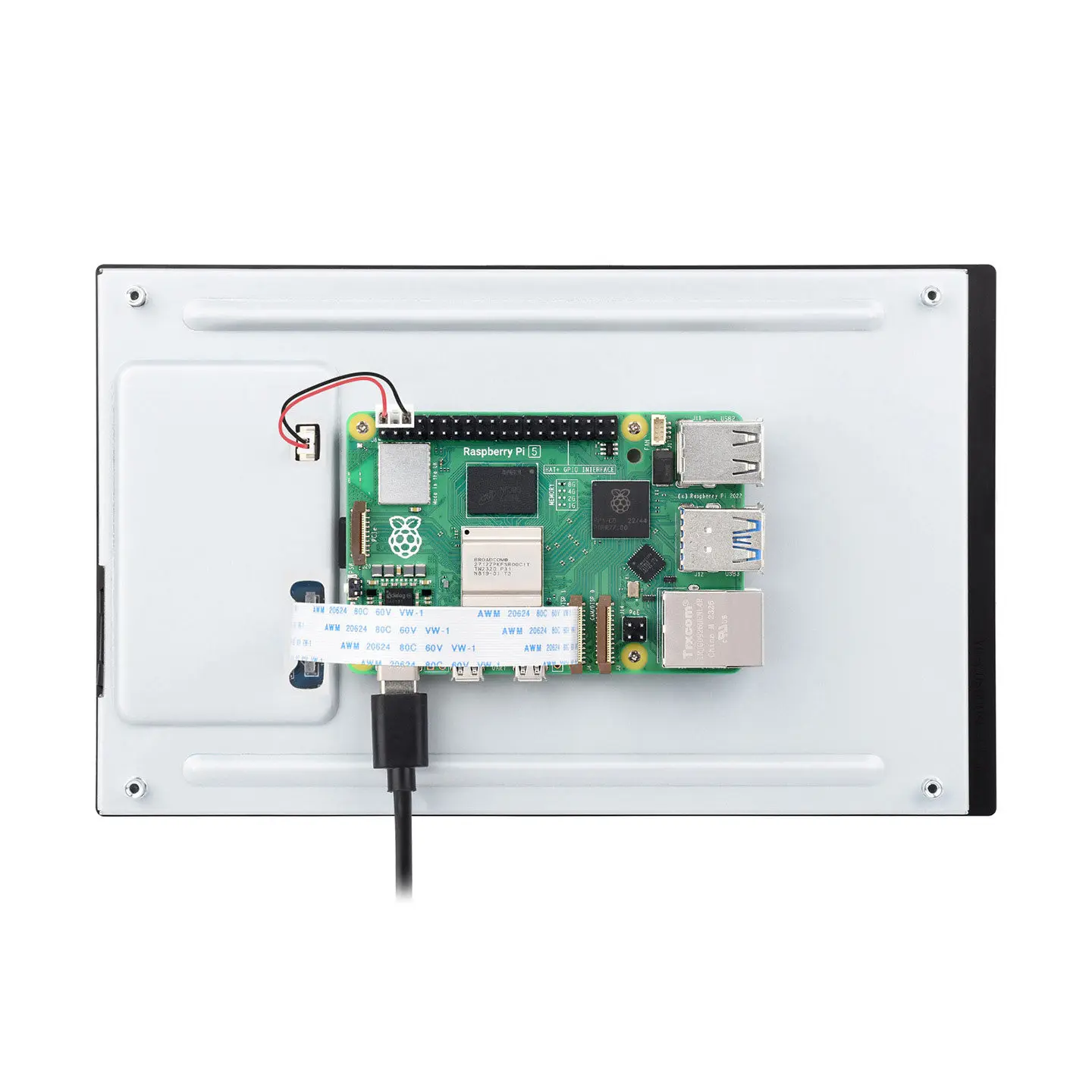 RK3576/Raspberry Pi 5 8-inch DSI Capacitive Touch High-Definition IPS Display with Full Lamination Technology