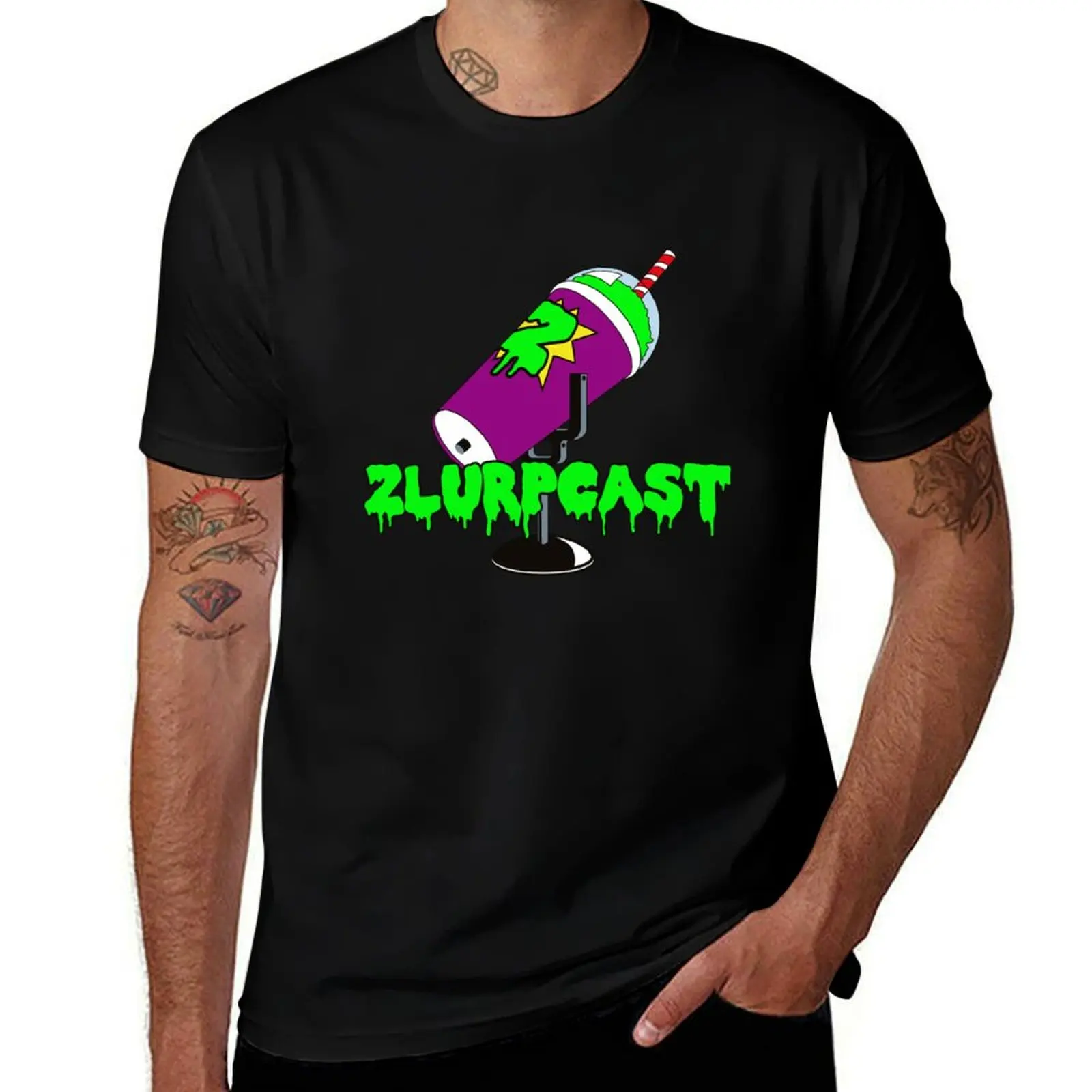 

Zlurpcast T-Shirt basketball graphic tees oversizeds tshirts for men