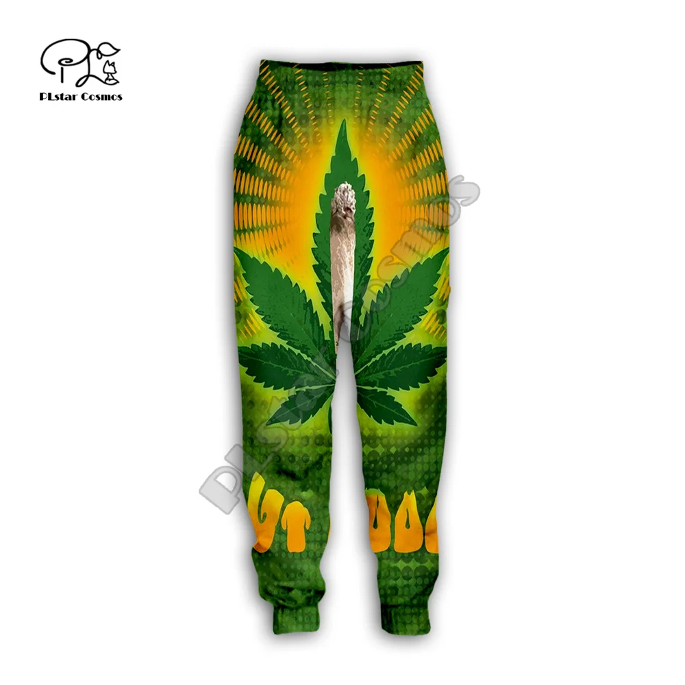 GOOD BUDS STICK Together Weed Green Leaf Reggae Tattoo Trippy Sweatpants 3DPrint Men/Women Casual Joggers Pants Funny Trousers 1