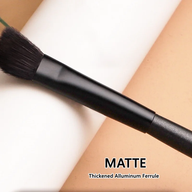 MyDestiny Classic Black Angled Shading Makeup Brush - Eye/Nose Contouring Highlighting Cosmetics Brush Tool