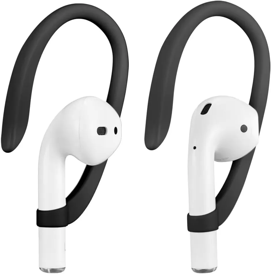 Силиконовые ушные крючки для Apple Air Pods 1, 2, 3, аксессуары, держатель для наушников Bluetooth с защитой от падения, спортивные ушные крючки для Airpods 1 2 Pro