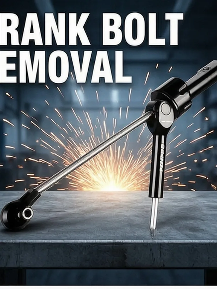 Bike Crank Arm Cap Bolt Removal Tool Set 8mm 10mm MTB Road Bicycle Crankset Screw Extractor Static Disassembly Repair Tools