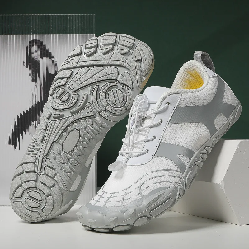 

Уличная походная обувь, обувь для босиком с пятью пальцами, толстая спортивная обувь для отслеживания в реке, йога в помещении, бег, фитнес, рыбалка, жесткая спортивная обувь кроссовки женские летние босоногая обувь же