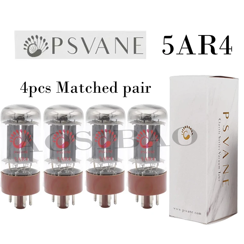 PSVANE 5AR4 Vacuum Tube HIFI Audio Valve  Replace 5Z3PA GZ34 5U4G 274B 5R4 U77 5Z4PA Electron Tube Amplifier Kit DIY Matched