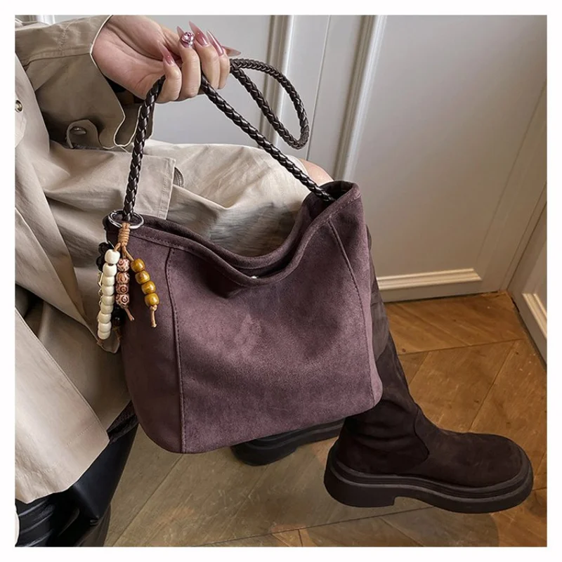 

Women's Tote Bag Made Of Dandelion-Patterned Leather Featuring Gibraltar High-End Elegant Lightweight Soft Daily Look