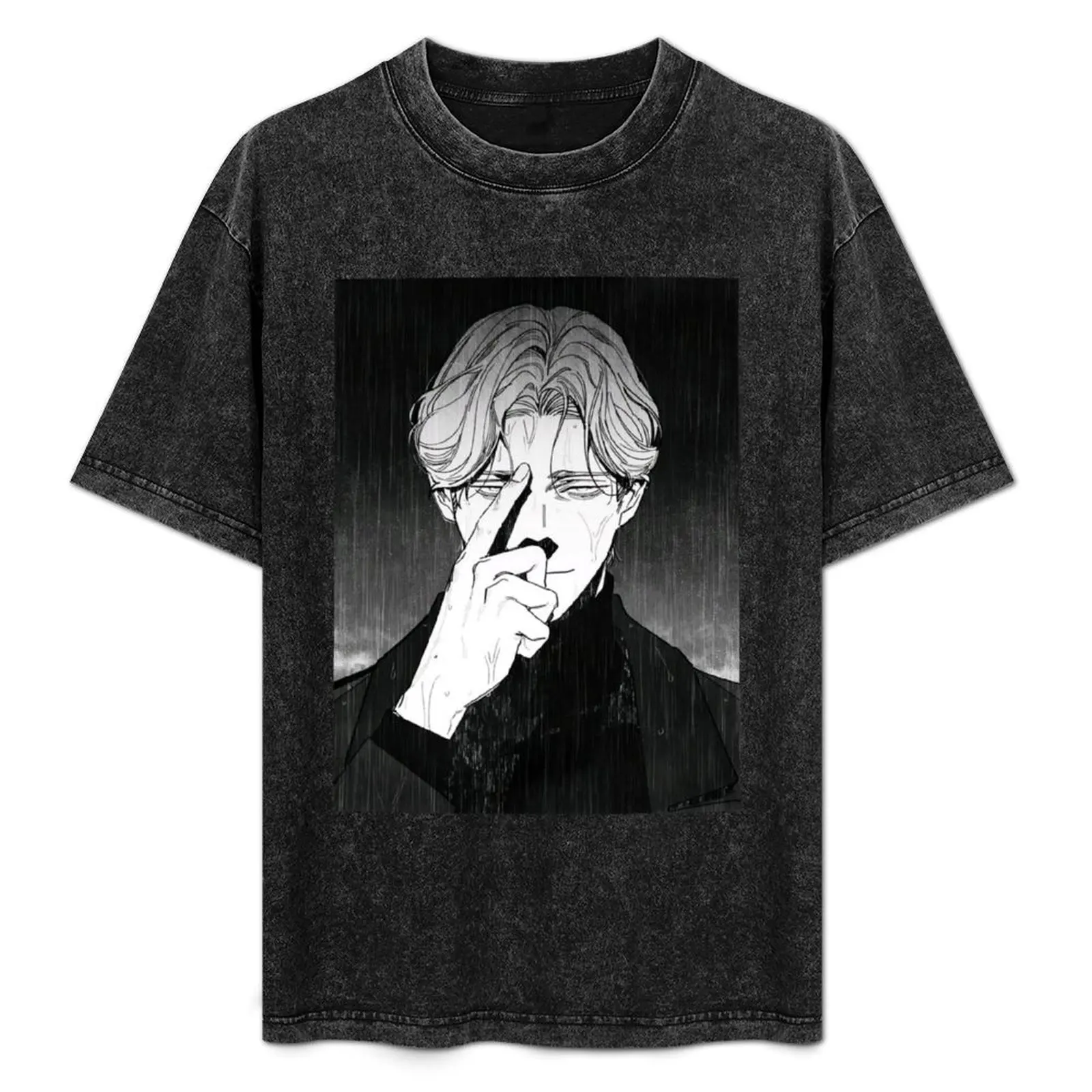 

Johan Liebert T-Shirt Active Sports Short Sleeve Cotton Shirt
