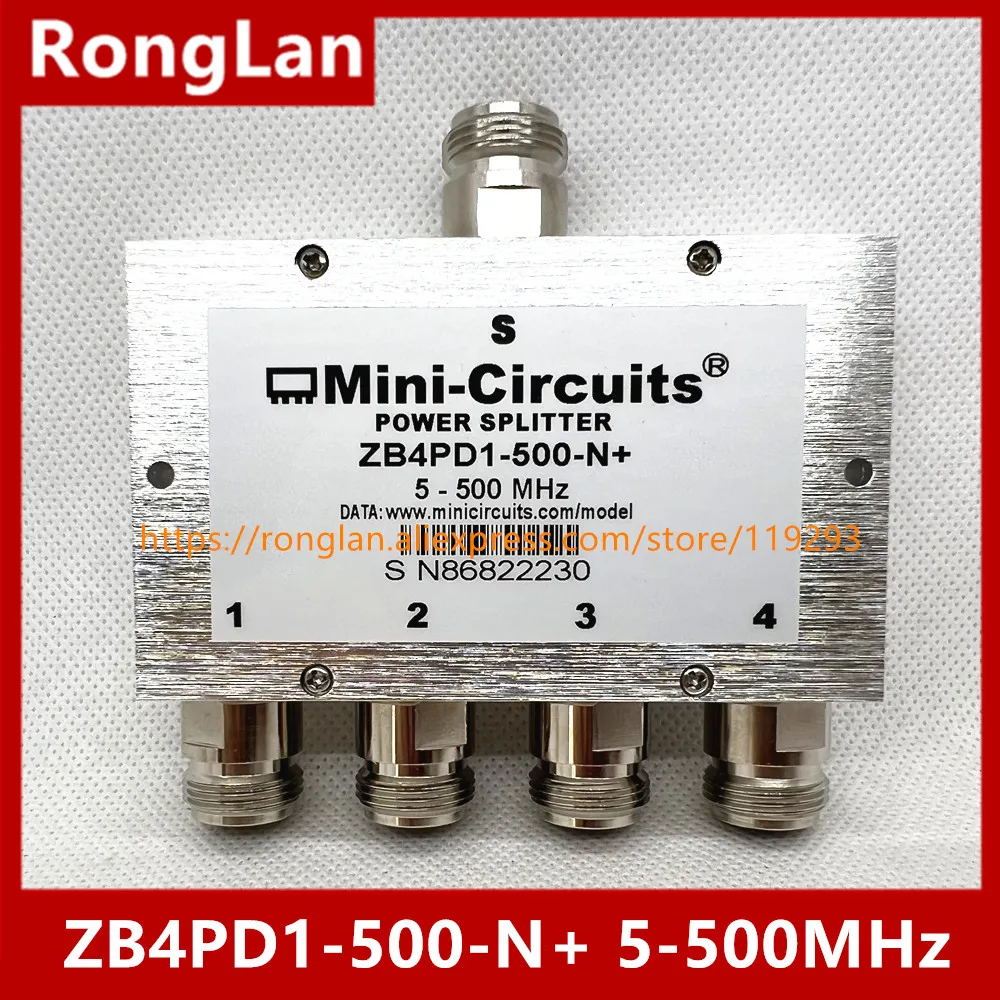 

[LAN] Mini-Circuits ZB4PD1-500-N + 5-500MHz a four разделитель