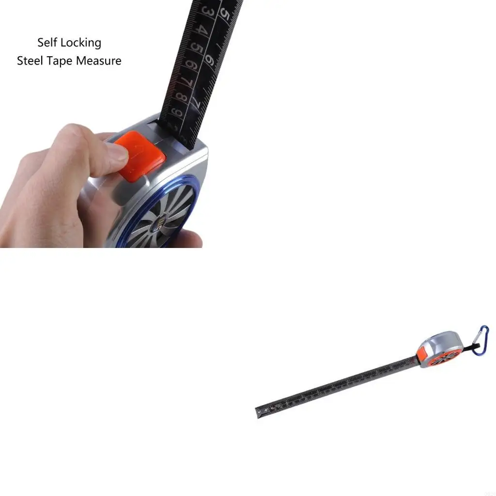 G92C Hand Locking Tape Measure Multifunction Measuring for Various Measurement Need