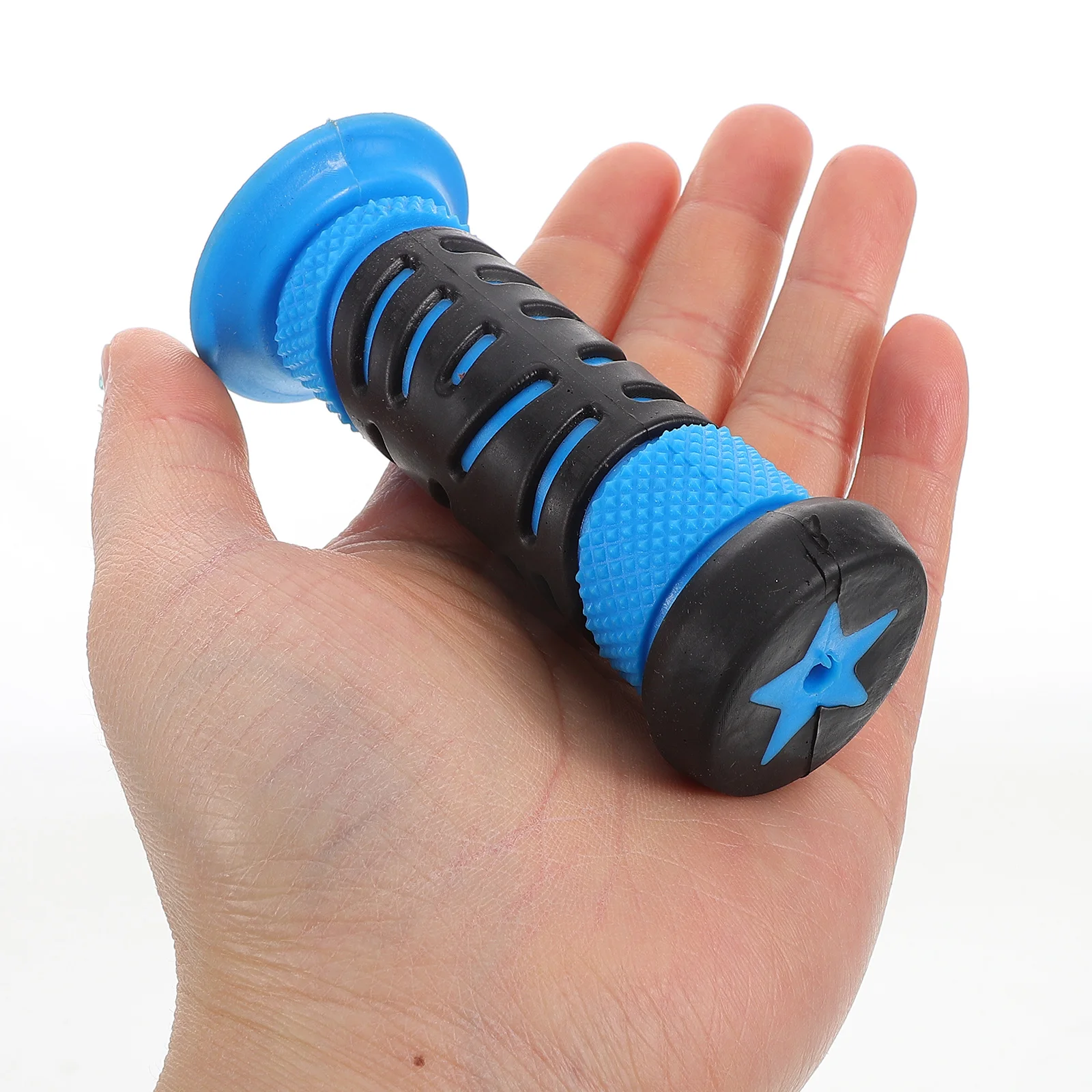 

1 Pair Children Bicycle Handlebar Cover Rubber Grips Skyblue Kids Bike Accessories Nonslip Soft Comfortable Thermoplastic
