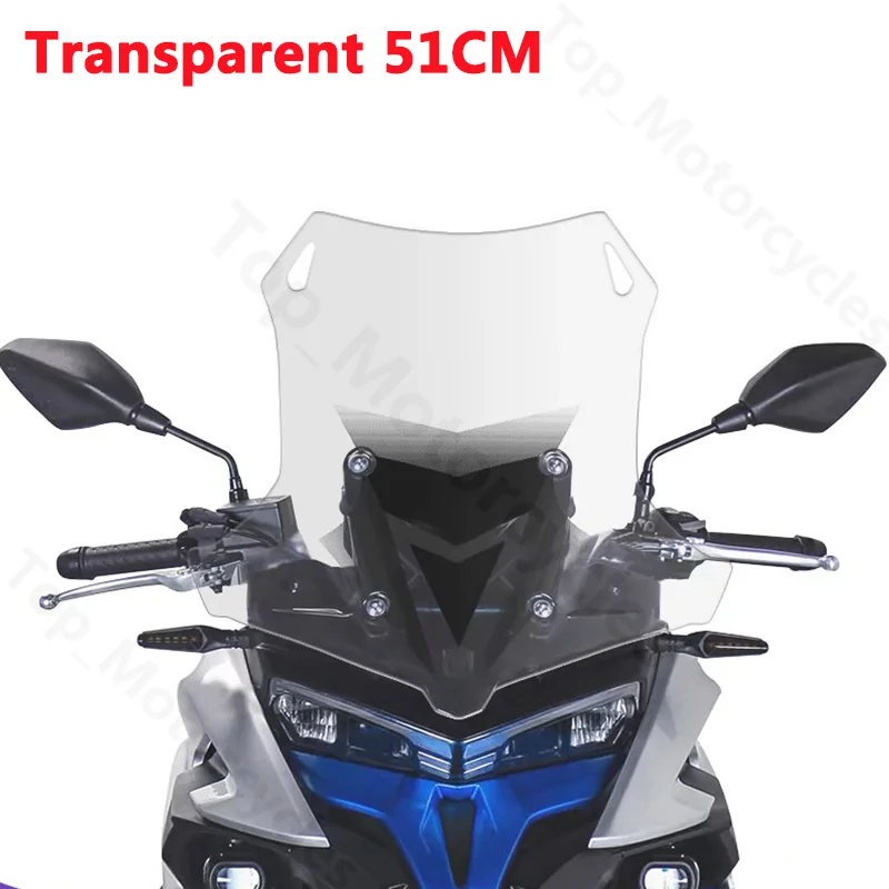 For LONCIN VOGE DS525X DS 525X 525DSX 525 DSX DSX525 Motorcycle Accessories Windscreens Windshield Wind Deflectors Viser Clear