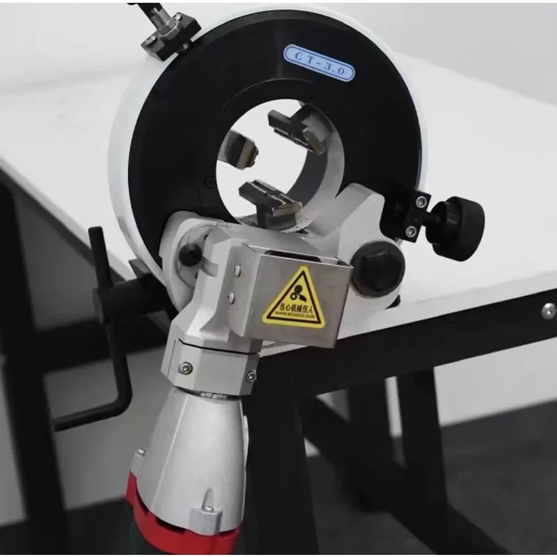 Orbital Automatische Rohrschneidemaschine Metalllegierungen PVC Aluminium Edelstahl Manueller Rohrschneider
