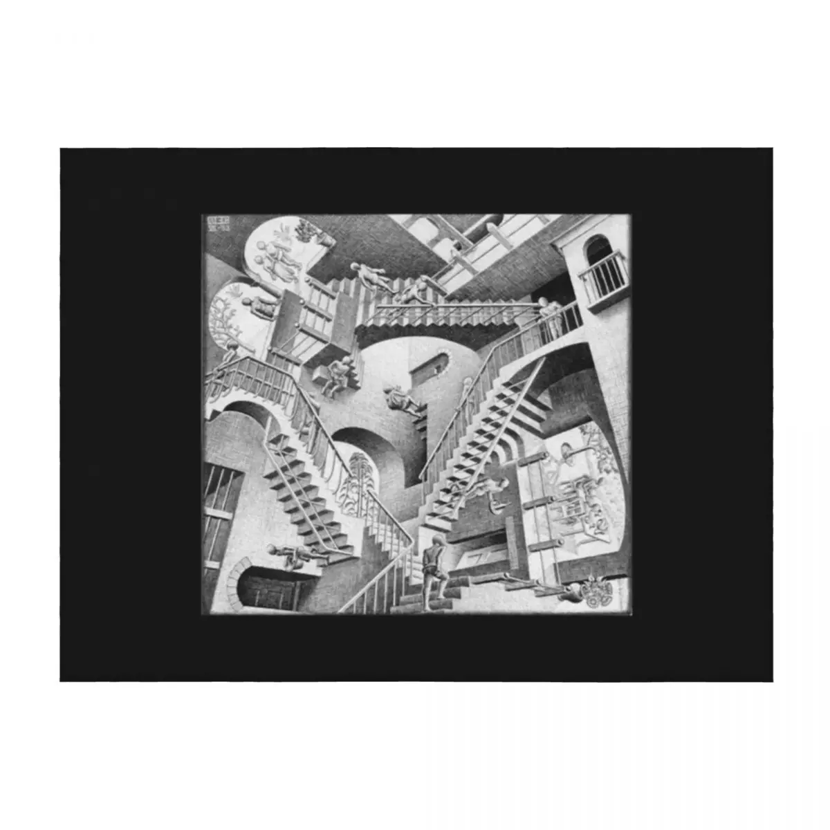 

Mc Escher T-ShirtMC Escher Throw Blanket Bed Fashionable Blankets Sofas Of Decoration Sleeping Bag Flannel Fabric Blankets
