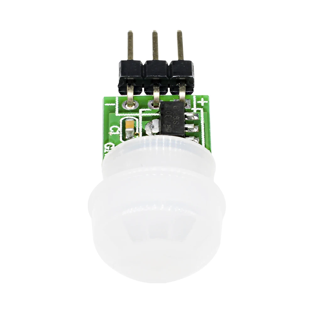 5 stks Mini IR Pyro-elektrische Infrarood PIR Motion Human Sensor Automatische Detector Module AM312 Sensor DC 2.7-12 V Hoge Gevoeligheid