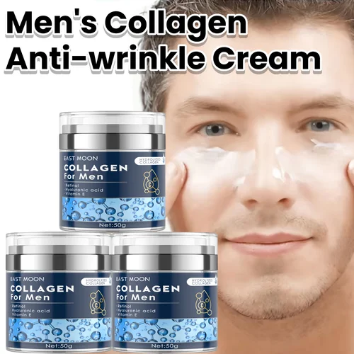 Crema antiarrugas para hombres, elimina las arrugas de la cara y el cuello, reafirmante, hidratante, crema Facial de Retinol, tratamiento Facial antienvejecimiento
