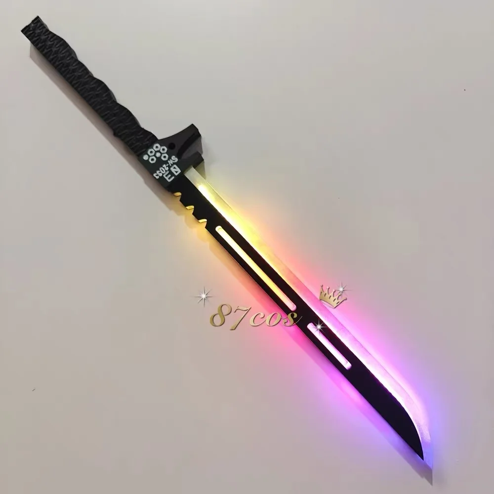 65CM Hoshina Soushirou Katana Cos Luminous Sword Anime Kaiju No.8 Cosplay Prop Halloween Christmas Party Costume Accessories 6