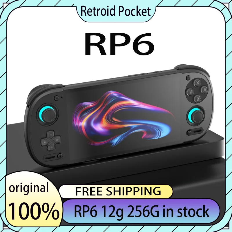 Retroid Pocket 6 12GB 256GB Android Game Console