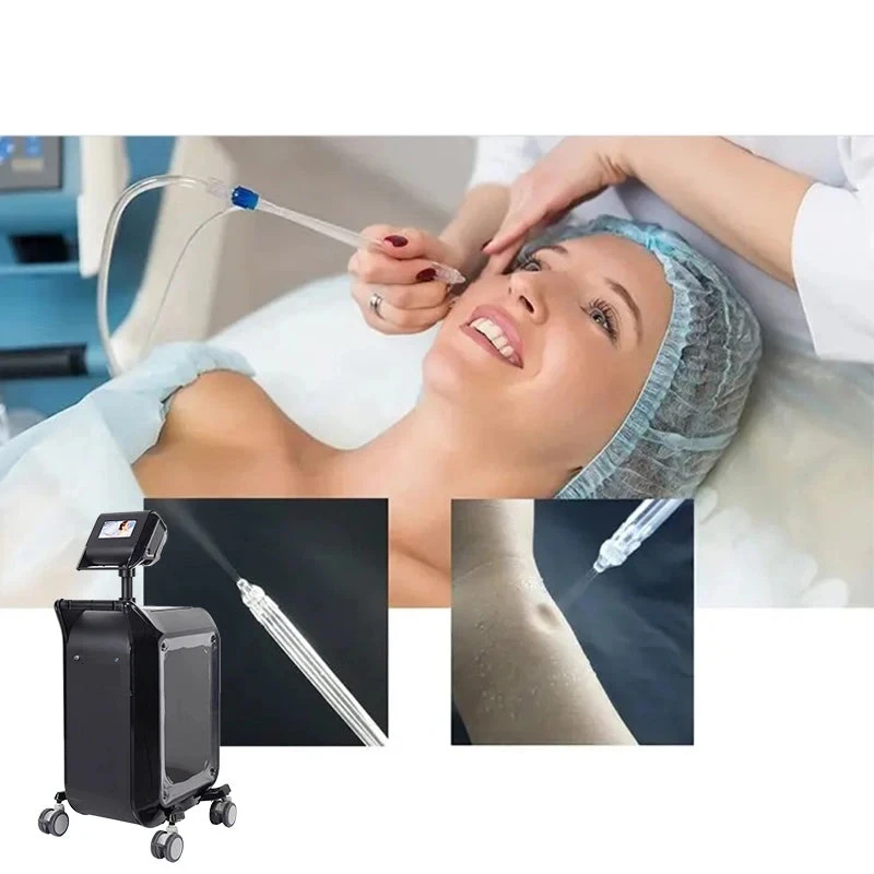 حقن آلة تقشير النفاثة غير الغازية الميزوثيرابي المياه الأكسجين Jetpeel المياه تجديد الجلد تبييض معدات التجميل
