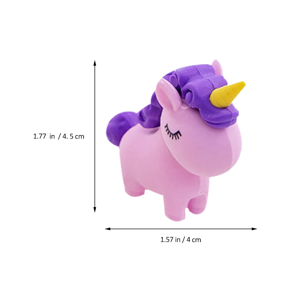 

16Pcs Adorable Erasers Kids Cartoon Stationery Safe Tpr Material Creative Design Students Gift Erasers