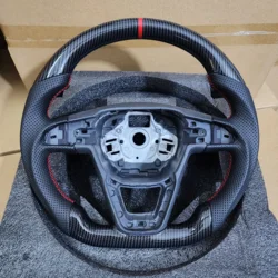 Hydro-Dip Carbon Fiber Look Steering Wheel For SEAT Leon FR Cupra 5F MK3 2013-2020