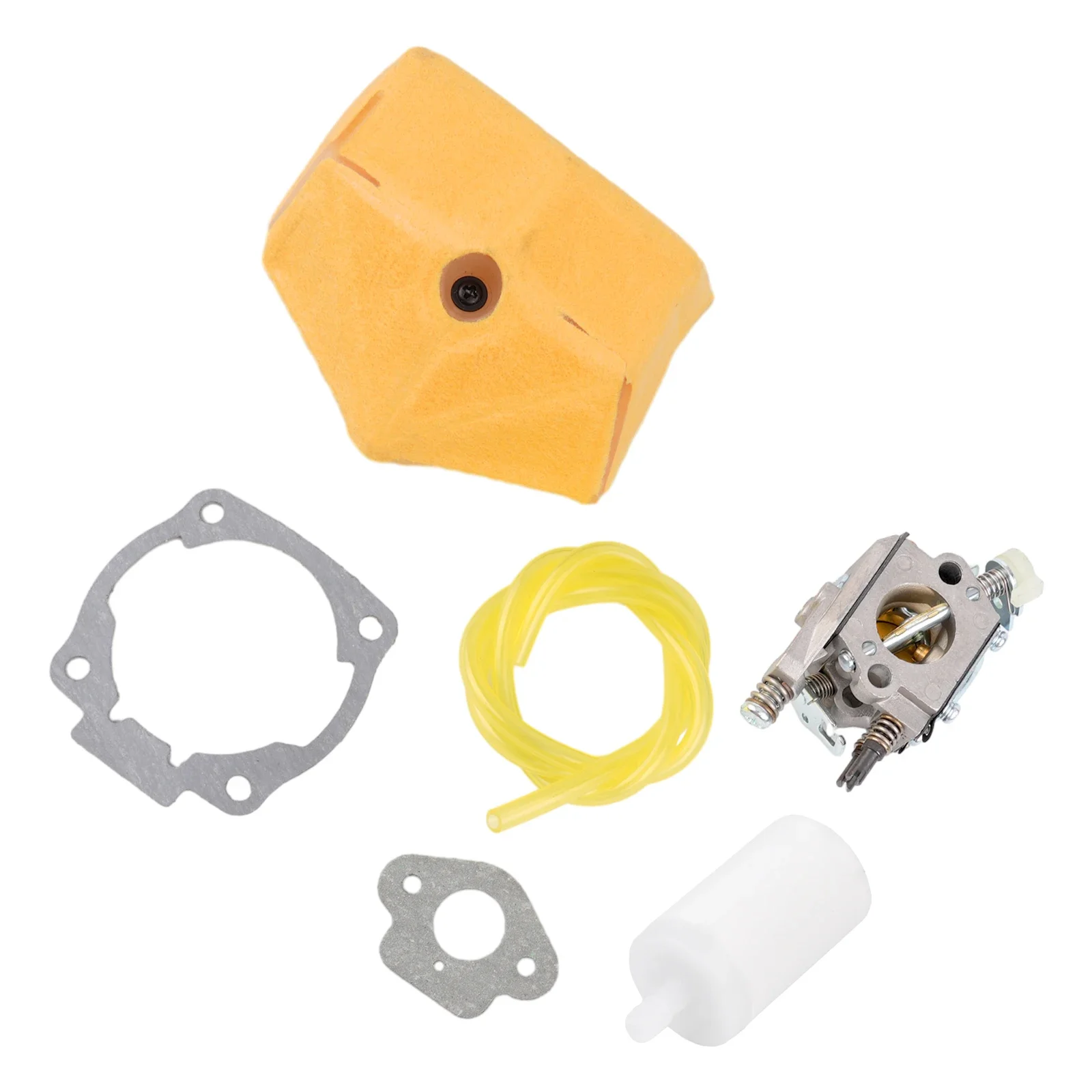 Kit Carburador Filtro de ar para Husqvarna Motosserra Wt170-1 Juntas de Vela de Faísca Pés de Linha de Combustível 50 51 55 1pc